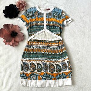 STAUD Perla Linen Mini Dress size 10